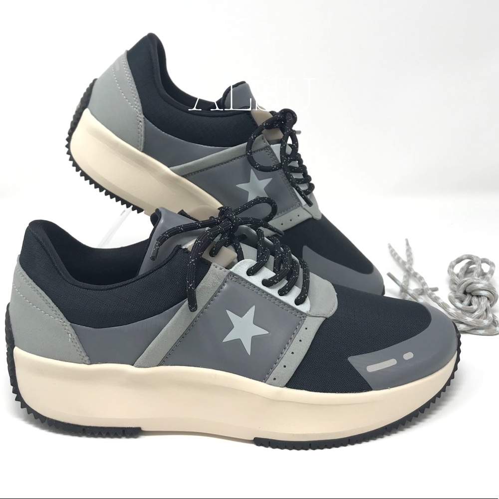 Converse Run Star OX Steel Grey W AUTHENTIC - Picture 2 of 8